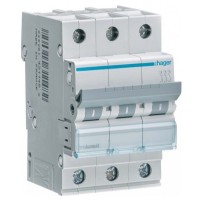 Автоматический выключатель Hager MCN350 6кА C 50A 3P