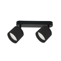 Светильник точечный накладной TENERIFE-2L черный GX53 IP20 Violux ( 340114 )