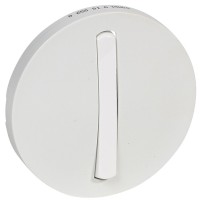 Клавиша выключателя Legrand Celiane (065001) Slim (белый)