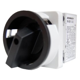 Чорний головний вимикач Schrack IN8E1338 30кВт 80А, на 3 положення