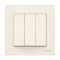 Выключатель EL-BI VEGA белый 3-кл ( 510-010200-254 )