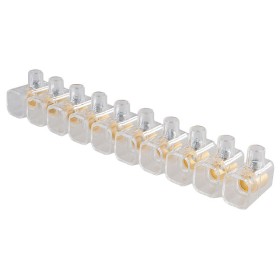 Кінцевий клемник Аско-Укрем (10x1) 10мм² (С-25-10) (A0130060008)