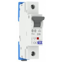 Однополюсний автомат SEZ 61 D 6А (PR61D6А)