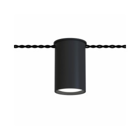 Точковий світильник для зовнішньої проводки Pikart 33911-2 BP GU10 1x60W IP20 Чорний