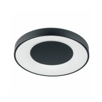 Люстра із пультом світлодіодна, стельовий світильник Goldlux 326720 Witold LED 1x72W 3000K/4000K/6000K 8000Lm IP44 чорна