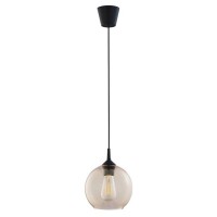 Підвісний світильник, люстра TK Lighting 6082 Cubus E27 1x15W IP20 бурштиновий