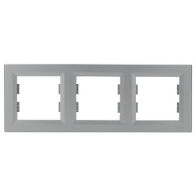 Рамка тройная алюминий Asfora, EPH5800361