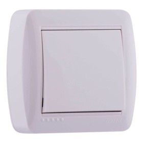 Выключатель белый Demet, Lezard