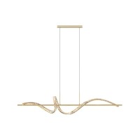 Люстра Zuma Line MD3170-1-3GT Athesa Led 1x24.5W 3000K-6000K 2800Lm IP20