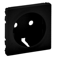 Панель розетки без з/к Legrand Valena Life черная матовая