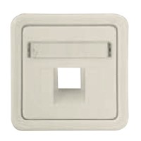 Лицьова панель для телефонних/комп'ютерних розеток Regina 13016502 слонова кістка