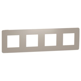 Четырехпостовая рамка Schneider Electric NU280827 (песочный/бежевый)