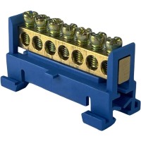 Нулевая шина Promfactor SPF607B на 7 отверстий 6x9мм²