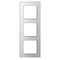 Рамка 3-постовая Jung A creation AC583GLWW белый