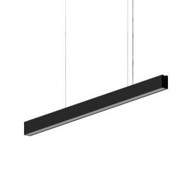 Підвісний світильник, люстра Kloodi KD-KORDA4070 1200 40W CCT BK LED 3000K/4000K/6000K 3200Lm IP20 чорний