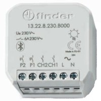 Багатофункціональне реле Finder 2NO 6A 230В AC 2 канала (13228230B000)
