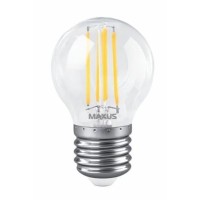 Филаментная светодиодная лампа Maxus G45 FM 220Вт E27 Clear (1-MFM-743)