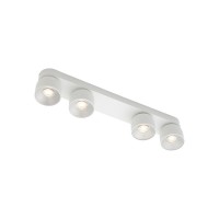 Светильник поворотный, спот Nordlux 2310430101 Pitcher GU10 4x10W IP20 белый