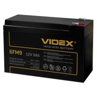 Свинцево-кислотний акумулятор Videx 6FM9 9мАг 12В (6FM9 1CB)