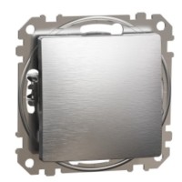 Выключатель Schneider Electric Sedna Design & Elements матовый алюминий SDD170101