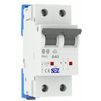 Двополюсний автомат SEZ 62 B 40А 2P (PR62B40А)