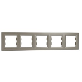 Рамка на 5 мест бронза Asfora, EPH5800569