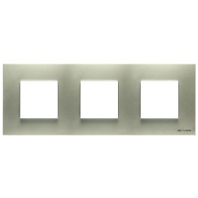 Трехместная рамка ABB Zenit N2273 CV (шампань)