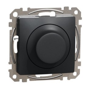 Универсальный поворотный светорегулятор Schneider Electric черный SDD114502