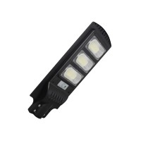 Вуличний світильник на сонячній батареї Goldlux 315519 Street LED 1x10W 6000K 1000Lm IP65 чорний