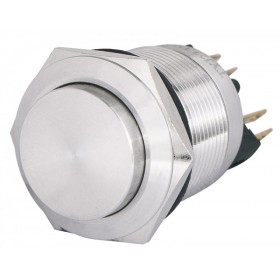 Металева кнопка Аско-Укрем TYJ 22-321 1NO+1NC з фіксацією (A0140010127)