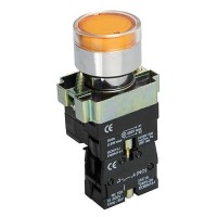 Кнопка TNSy XB2-BW3561 1НО з підсвічуванням жовтий (TNSy5500293)