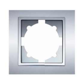 Рамка ELBI ZENA Silverline серый металлик 1-я (608-011000-271)