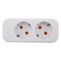 Колодка TNSy Lynx на 2 розетки з заземленням (TNSy5000265)