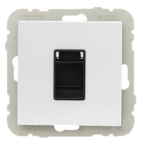 Телефонная розетка Logus 21251 TBR RJ11 белая