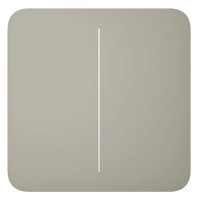 Клавіша розумного вимикача 2кл Ajax 46019.144.OL SoloButton для LightSwitch оливкова (29838)