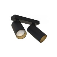 Світильник поворотний, спот Nowodvorski 37766 Mono II GU10 2x10W IP20 чорний