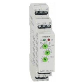 Мультифункційне реле часу NOARK Ex9TR 10M 3CO 10 функцій 1CO 16А та 2O 8A 12-240В AC/DC (111733)