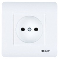 Розетка Chint NEW3 белая (715391)