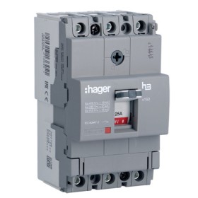 Ел.автомат Hager x160, In=25А, 3п, 18kA