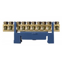 Нулевая шина Аско-Укрем BC-510 6x9 на 10 отверстий (A0150120034)