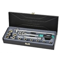 Набор головок Whirlpower 1614-SK12 (23213) 1/2" 10-24мм (14шт в металлическом кейсе)