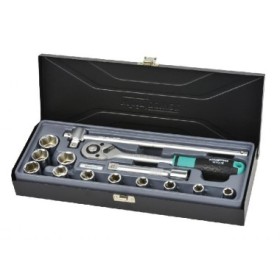 Набор головок Whirlpower 1614-SK12 (23213) 1/2" 10-24мм (14шт в металлическом кейсе)