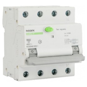 Дифавтомат NOARK Ex9NL-N 3P+N C25 EU 6кА C 25А 30мА AC (111516)
