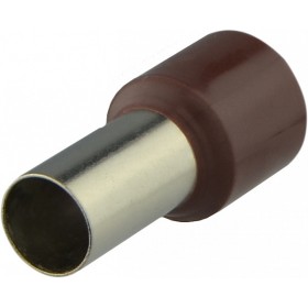 Наконечник Аско-Укрем НТ 25,0-12 изолированный коричневый 100шт (A0060010033)