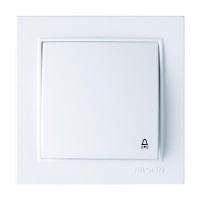 Выключатель Nilson Thor белый кнопка ( 27111012 )
