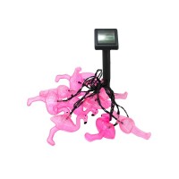 Гірлянда на сонячній батареї Goldlux 311535 Flamingo LED 6500K IP44 рожева
