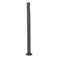 Вуличний світильник TK Lighting 19003 Sena L LED 1x5W 3000K 150Lm IP65 графітовий