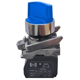 Переключатель Promfactor FP4-BK3665230 2NО голубой (FP4-BK3665230)