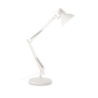 Настільна лампа Ideal Lux 193991 Wally E27 1x60W IP20 білий