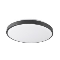 Світильник стельовий Goldlux 314925 Kern LED 1x24W 4000K 2500Lm IP20 чорний